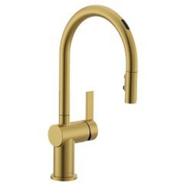 Moen Brushed Gold One-Handle Pulldown Kitchen Faucet 7622EVBG